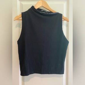 Zara mock neck top